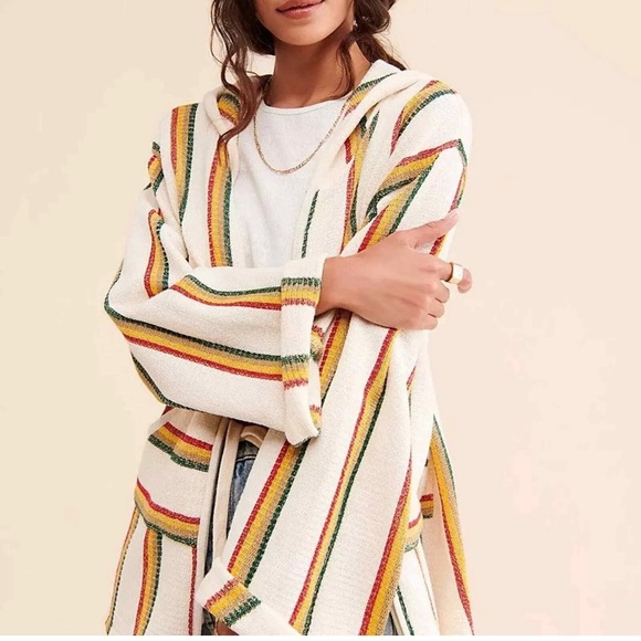 Free People Sweaters - Free People Jen’s pirate booty grassland hoodie/Baja sweater M/L